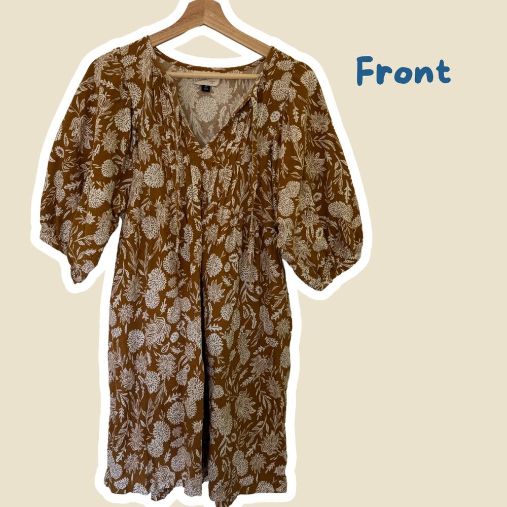 Universal Thread Patterned Dress - Picture 2 of 5